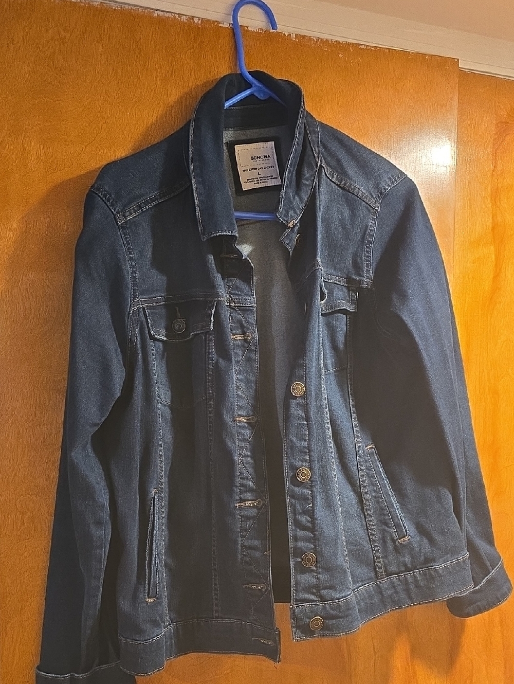 Sonoma Dark Blue Denim Jean Jacket